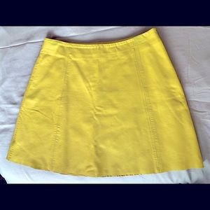 VEDA leather mini skirt